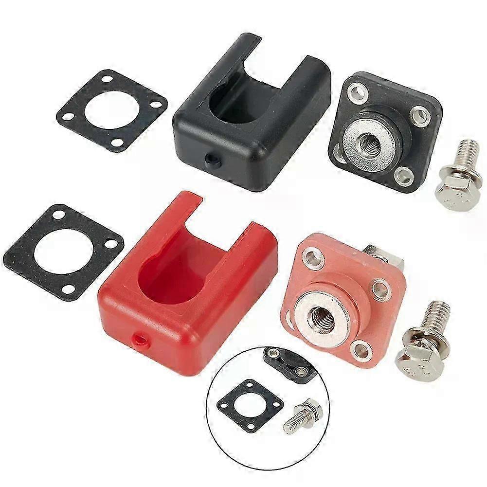 120A 200A 300A Lithium Battery Terminal Block All Copper High Current Energy Inverter Plug Wall Mounted Type Storage Connector