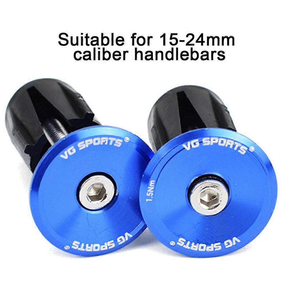 BULESON Aluminum Alloy Handlebar Plug Bicycle Handlebar Plug Road Folding Expansion Plug