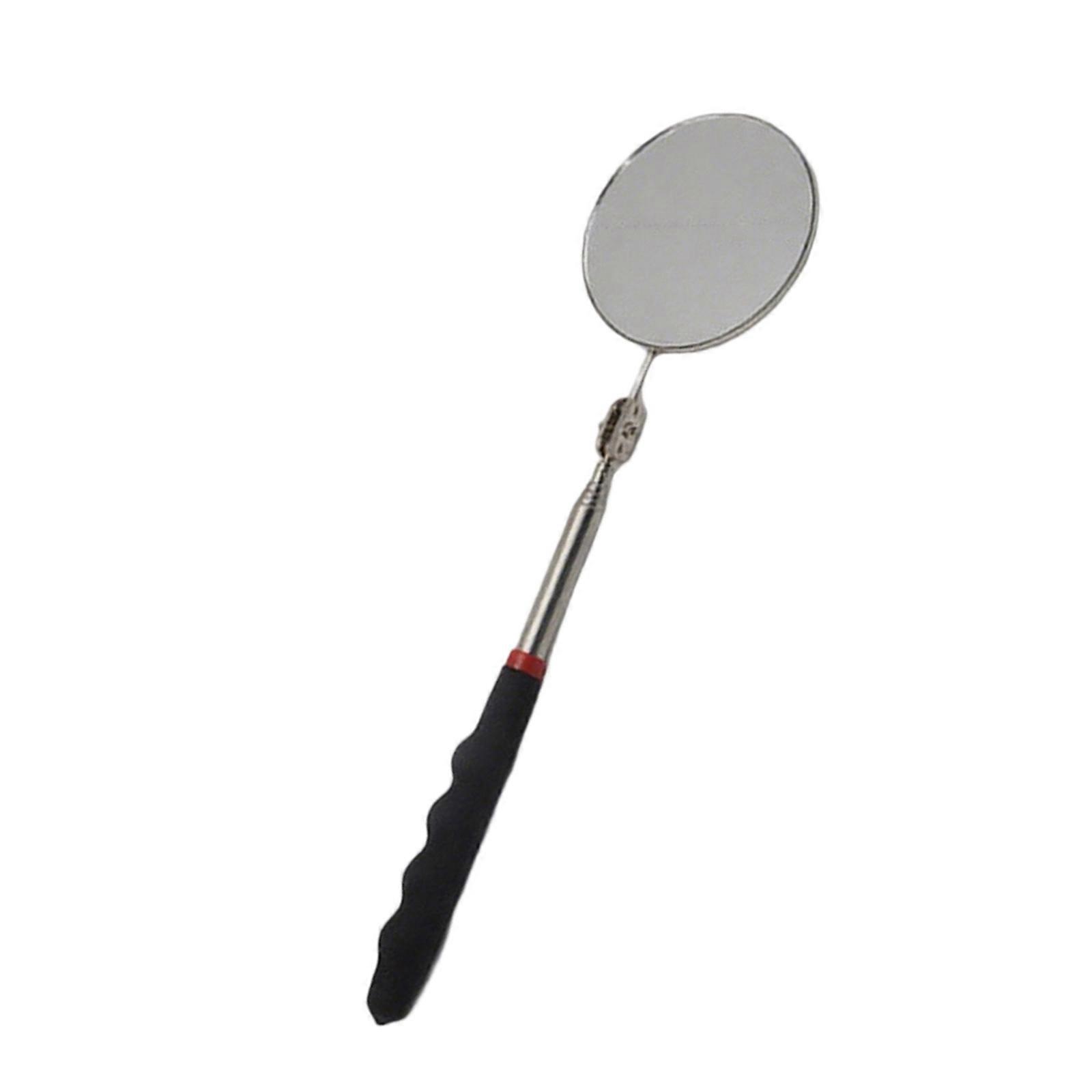 Telescopic Round Mirror Automotive Repair Tool with Long Handle for Technicians Mechanics 32mm/82mm Inspection Mirror Multicolor