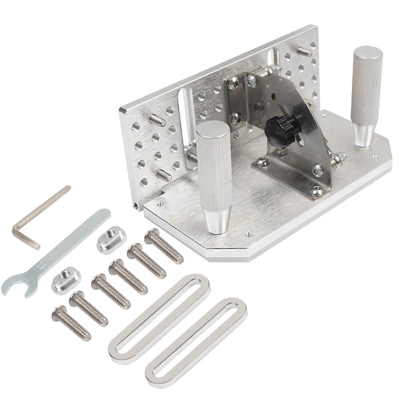 Belt Grinder Accessories Cutter Sharpener Clip Jig Cut Jig Sharpening Locator Cutter Sharpening Clip for Belt Sander Multicolor