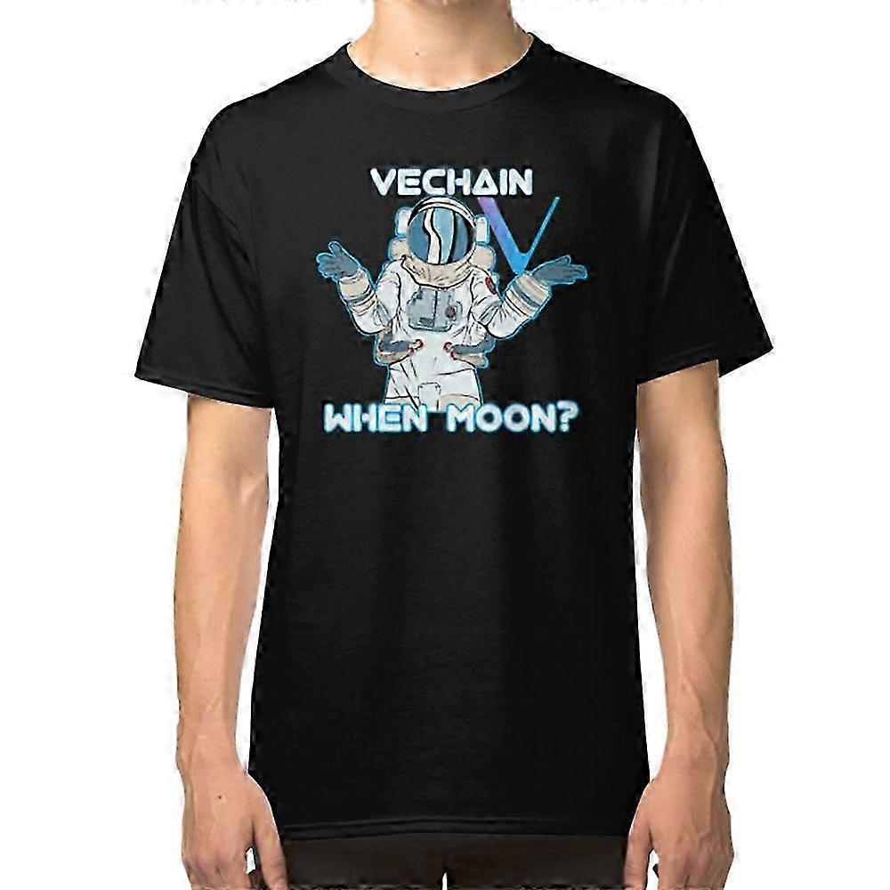 Vechain Vet When Moon Space Man tričko