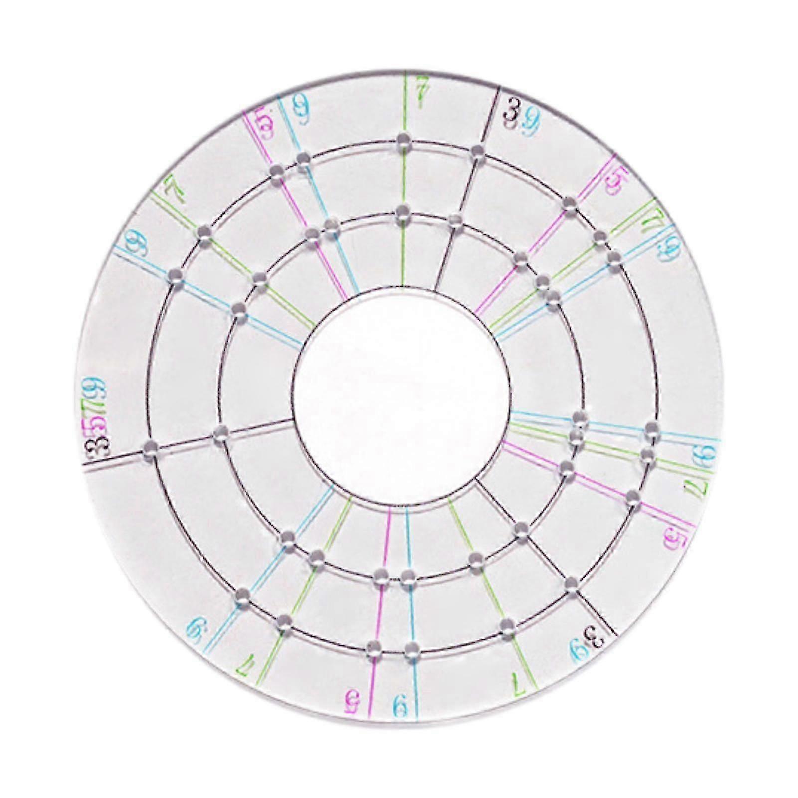Circular Divider Ceramics Modeling for Handcrafts Carving Clay Pottery Wheel
