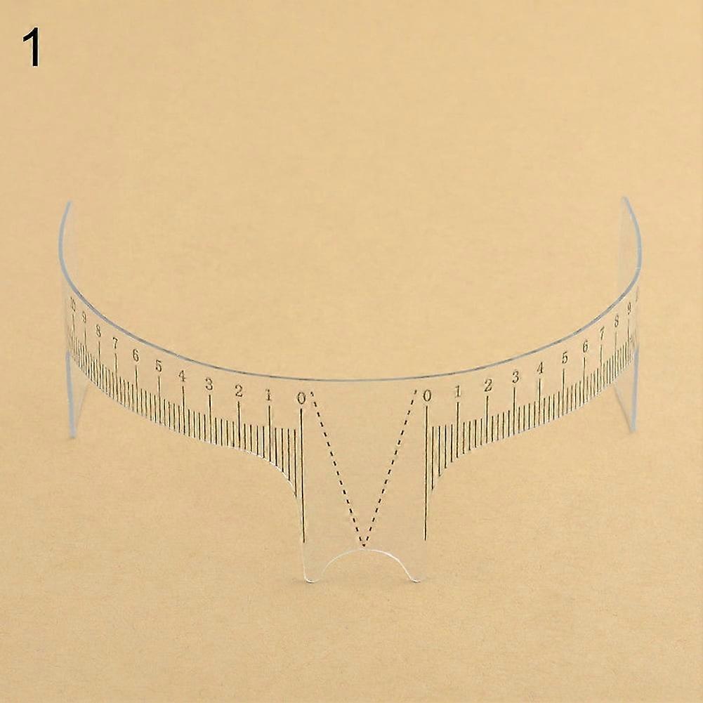 Happydeer Microblading Measure Semi Permanent Stencil Makeup Eyebrow Tattoo Guide Ruler