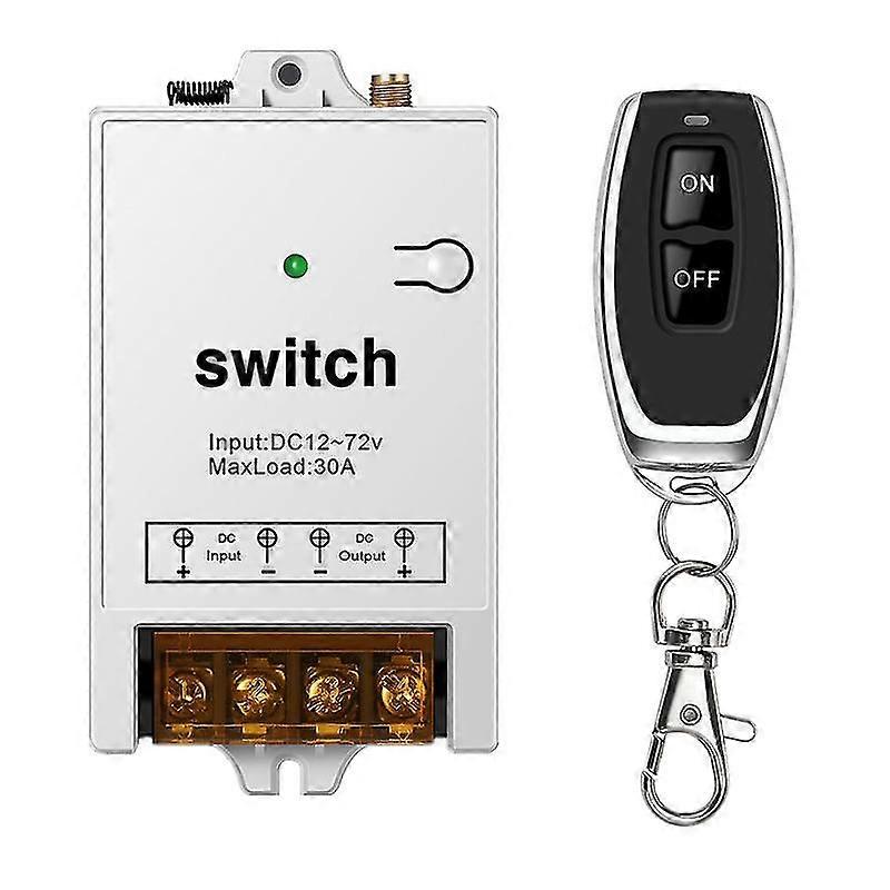 Wireless Remote Control Switch 12v Single Circuit Dc Wireless Switch Remote Control Switch A