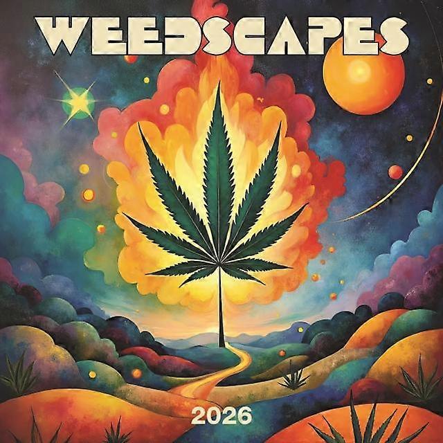 Weedscapes Square Wall Sunday Start Cale Calendar Book