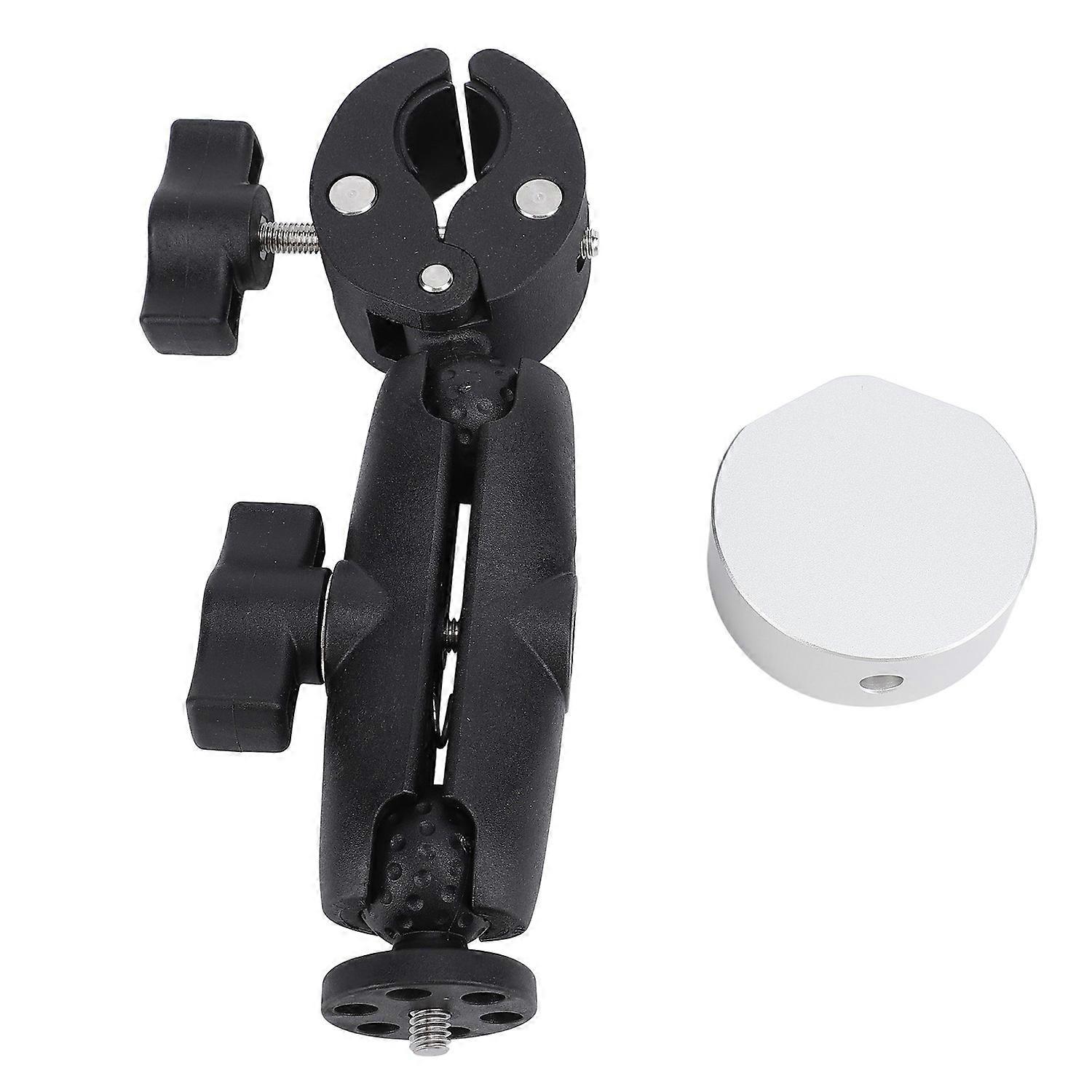 Rectangular Satellite Mount RV Ladder Roof Rack Adjustable Angle Clamp Round Pipe Support for Mini Z