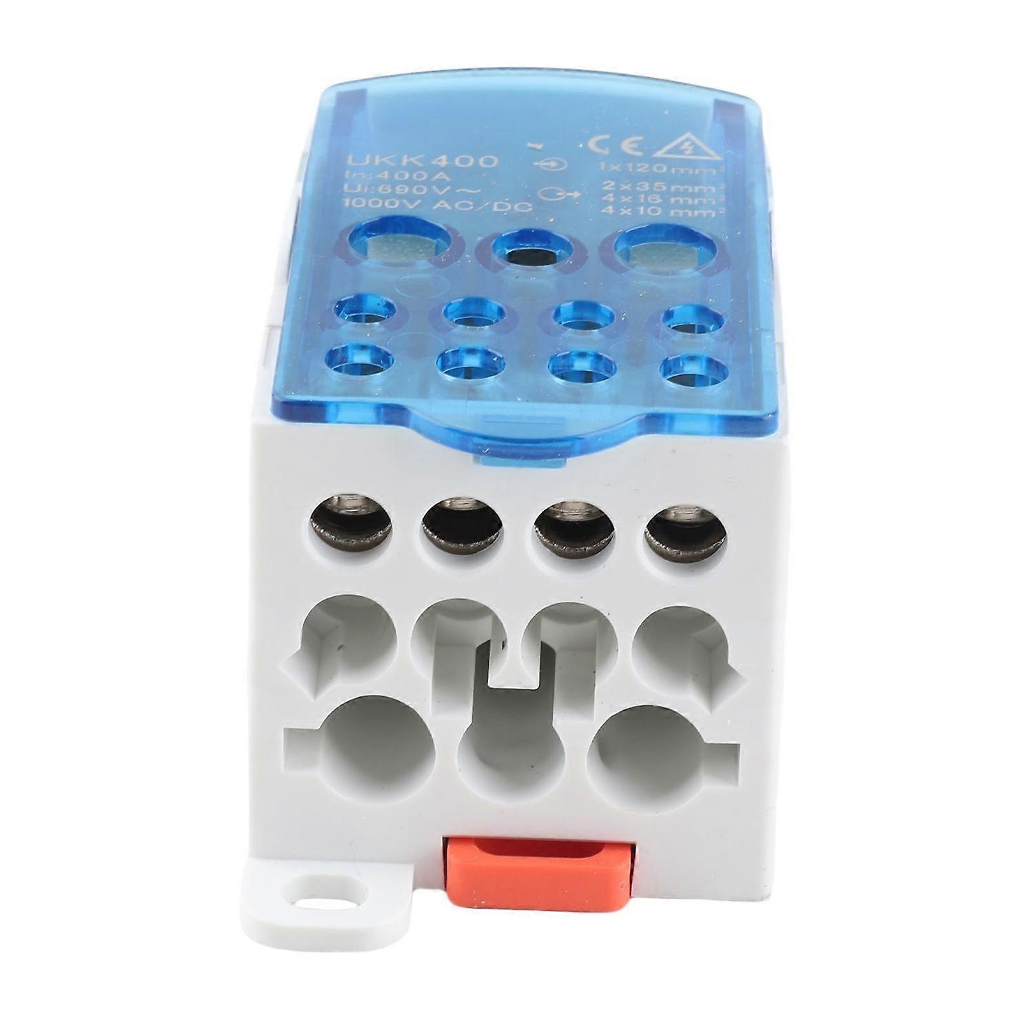 UKK‑400A Din Rail Terminal Block Distribution Box Universal Power Junction Box