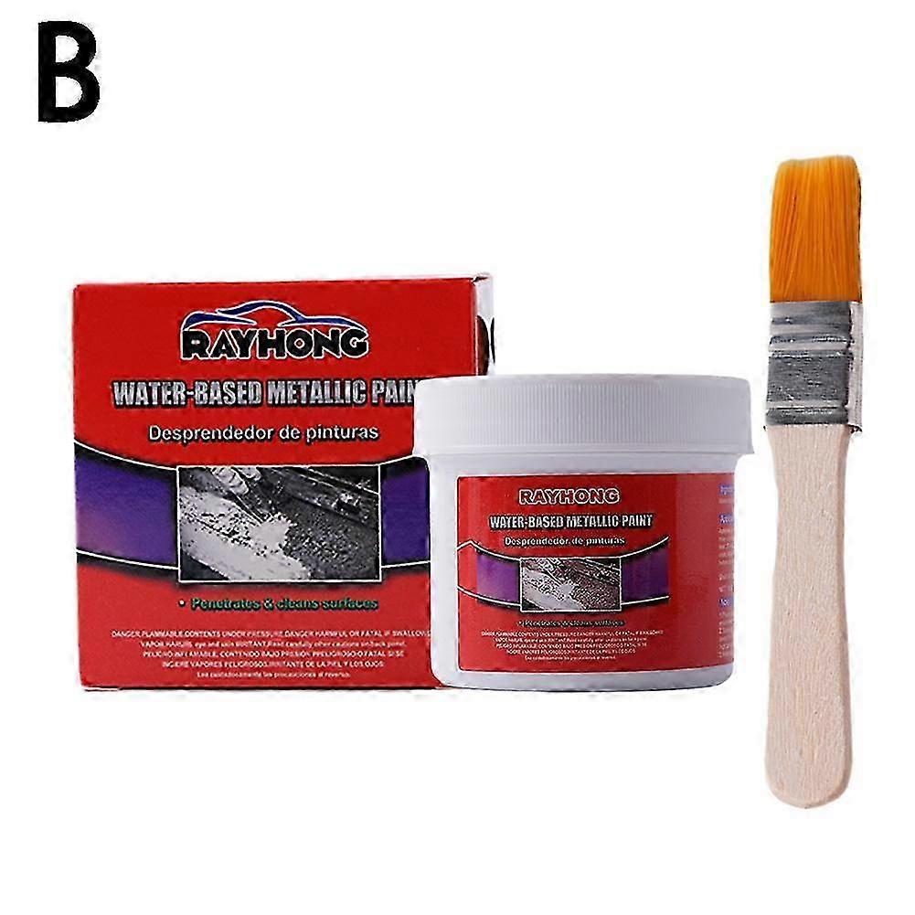 100g+brush (boxed) (B)$ Anti-rust primer Rust-free primer Car rust converter Metal renovation Loose anti-rust water-removal