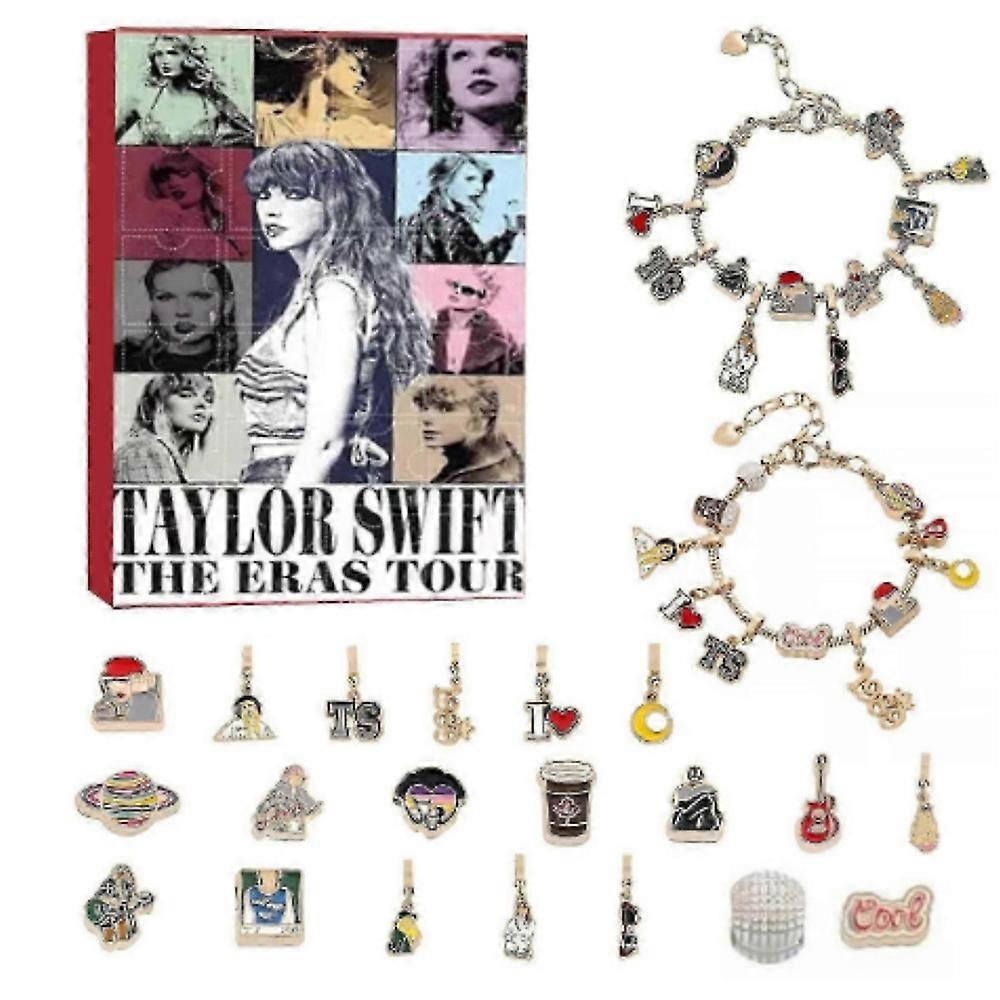 Taylor Swift The Eras Tour Pendant Ornaments Keychains Christmas Party Advent Calendar 24 Days Countdown Calendar Gifts