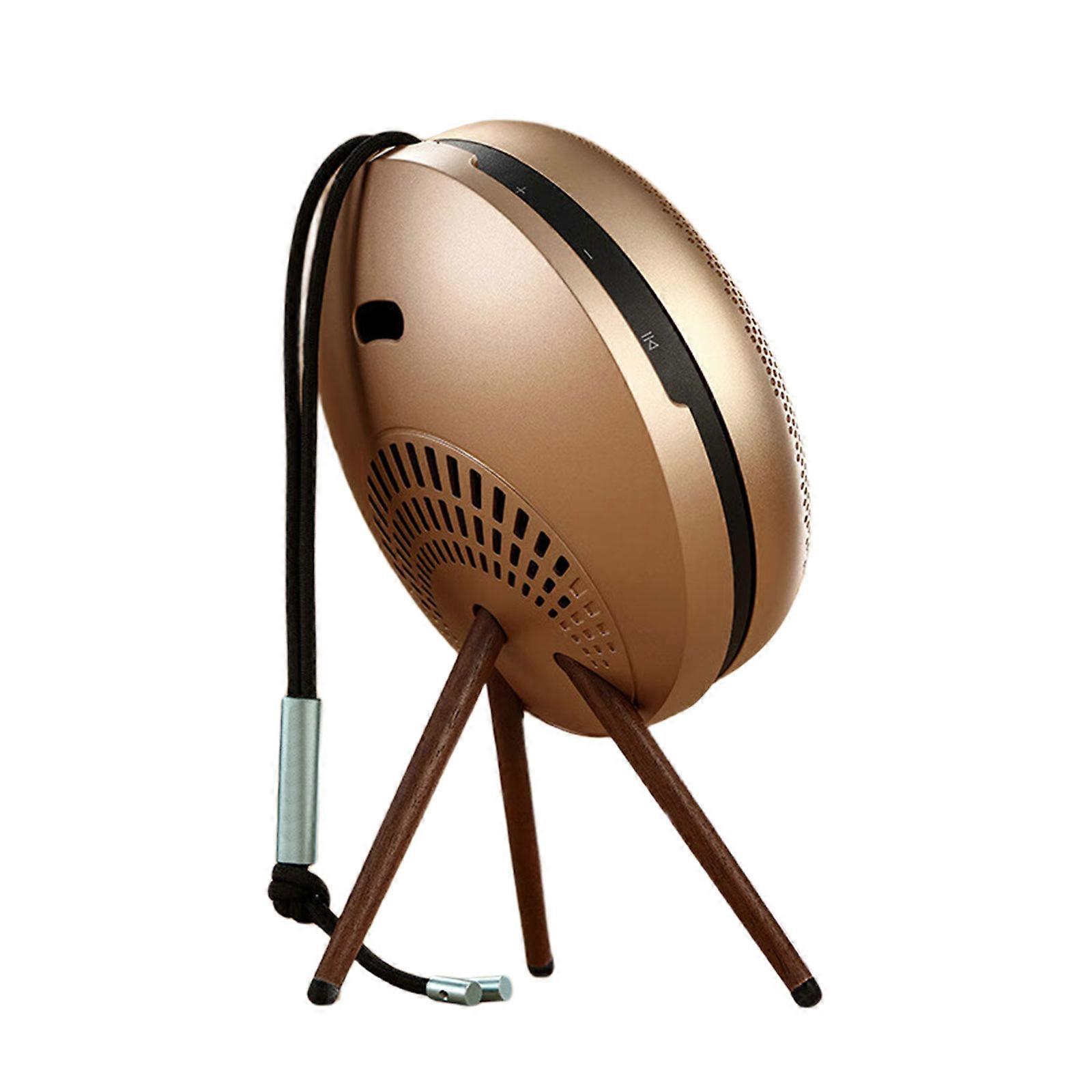 Natural Wood Speaker Base With Toolless Installation for 2nd Home Sound Systems Multicolor