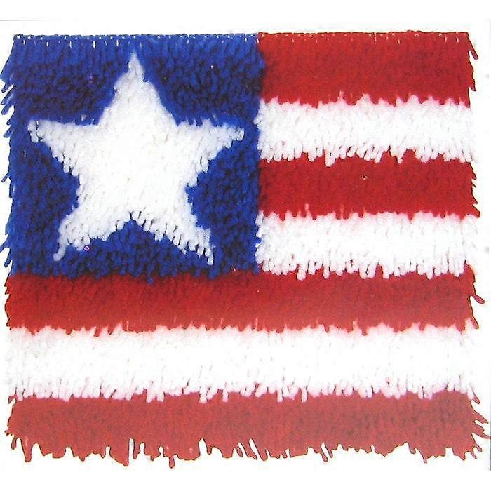 Wonderart Patriot Latch Hook Kit