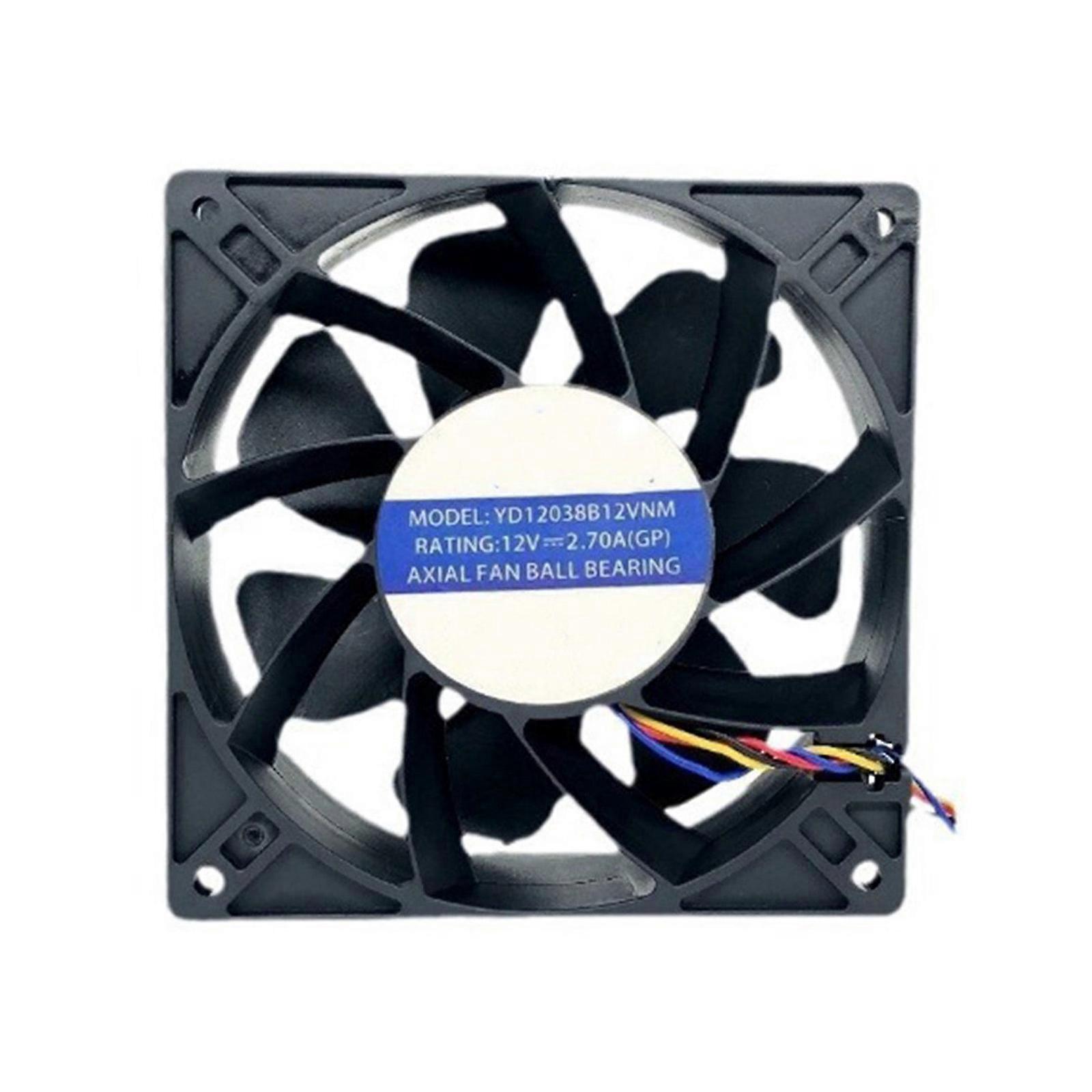 12V 2.7A Computer Case Fan Cooling Fan PC Case Computer Heat Dissipation Cooling Fan for Cabinet Component Cooling Multicolor