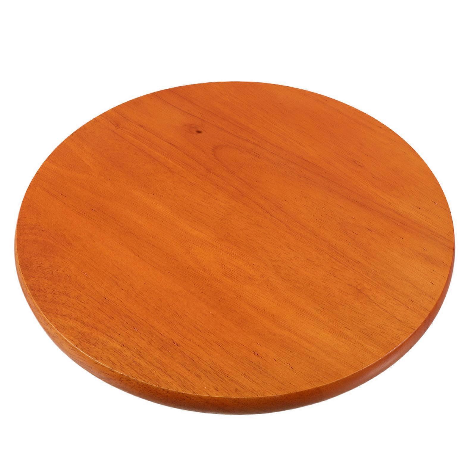 Light Brown Solid Wood Stool Seat for Bar Stool Replacement