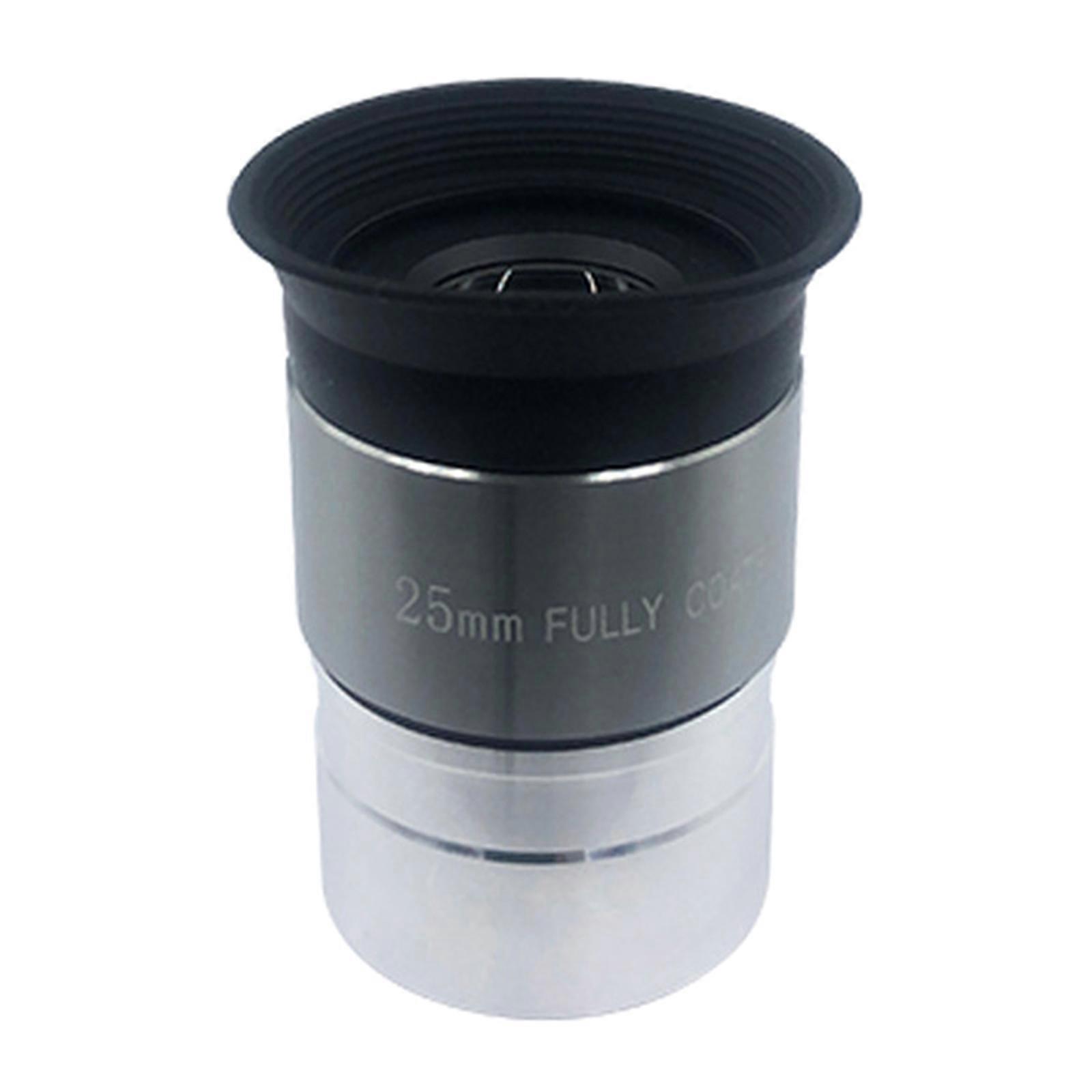 Comfortable View 25mm Telescope Eyepiece Featuring Full Metal Construction Wide Field of View for Astronomy Enthusiasts Multicolor