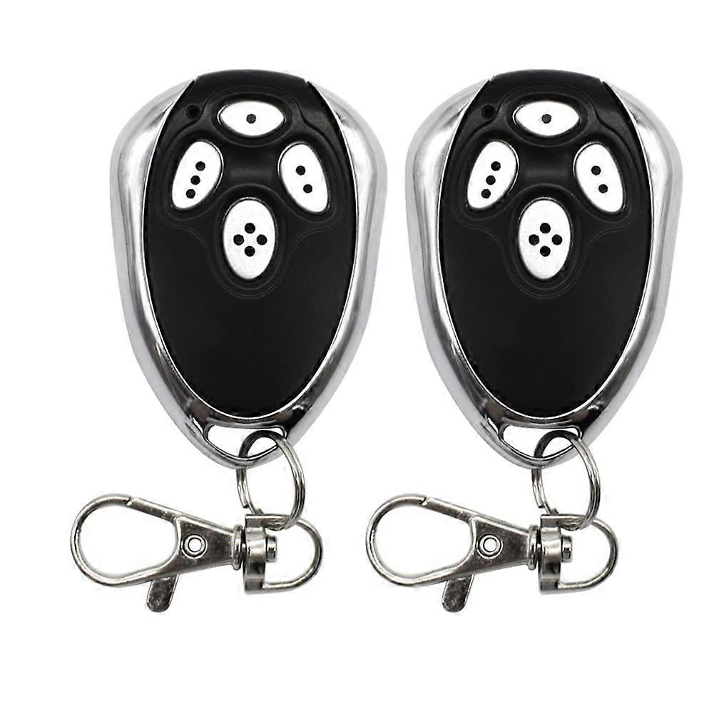 2 Pack Garage Gate Remote Control Compatible with 433MHz Rolling Code