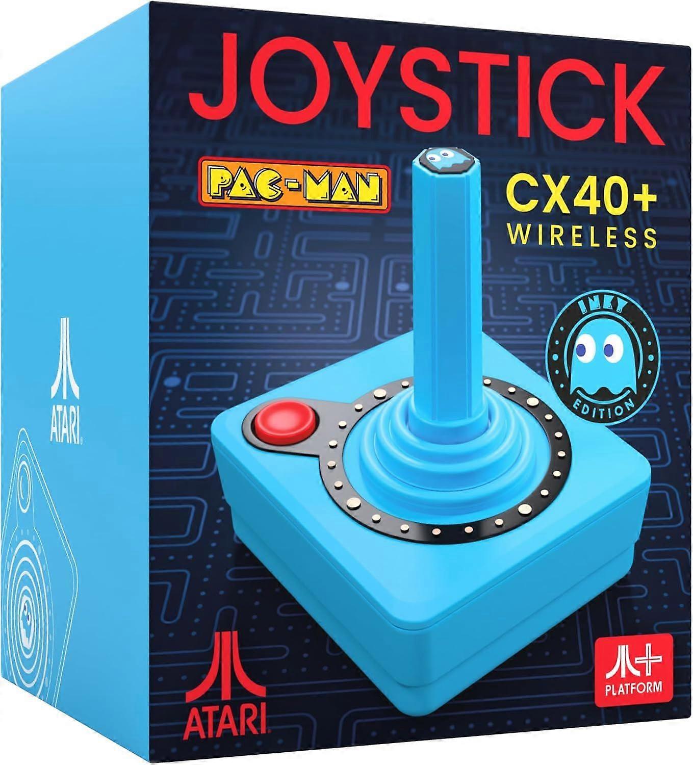 Pac-Man CX40 Wireless Joystick - Blue