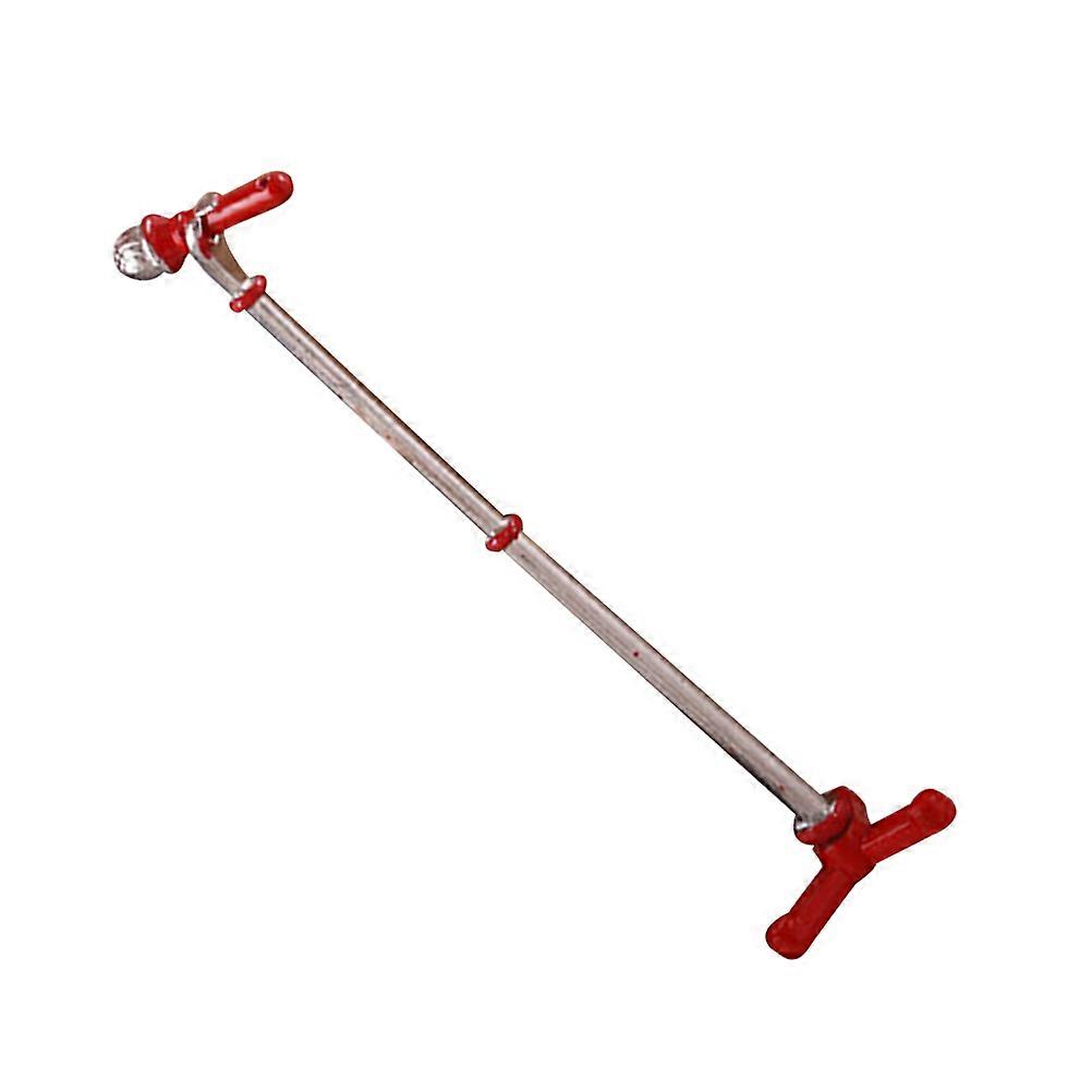 Miniature Dollhouse Microphone Prop For Tiny House Decoration Featuring Realistic Design And Compact Size 1Pack