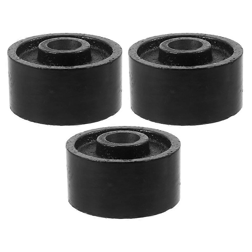 Floor Jack Casters Steel Wheels for Front Wheel Jack 3Pcs Durable Set