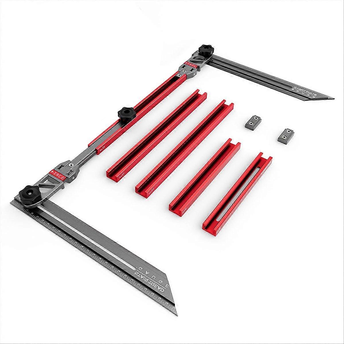 Stair Tread Template Tool Nut Locking Stair Template Tool