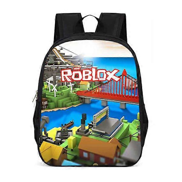 3D Roblox school backpack school bag children boy girl Pattern 7