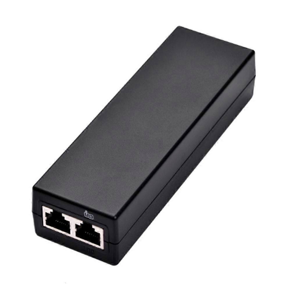 2.5Gigabit POE Injector 100/1000Mbps/1G/2.5G for IEEE802.3af/At Active Power Supply for POE Device Output 54V EU PLUG