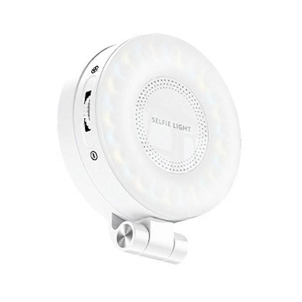 M28 Magnetic Pocket LED Fill Light 3 Color Temperature Handheld Selfie Lamp with Mirror for Photography