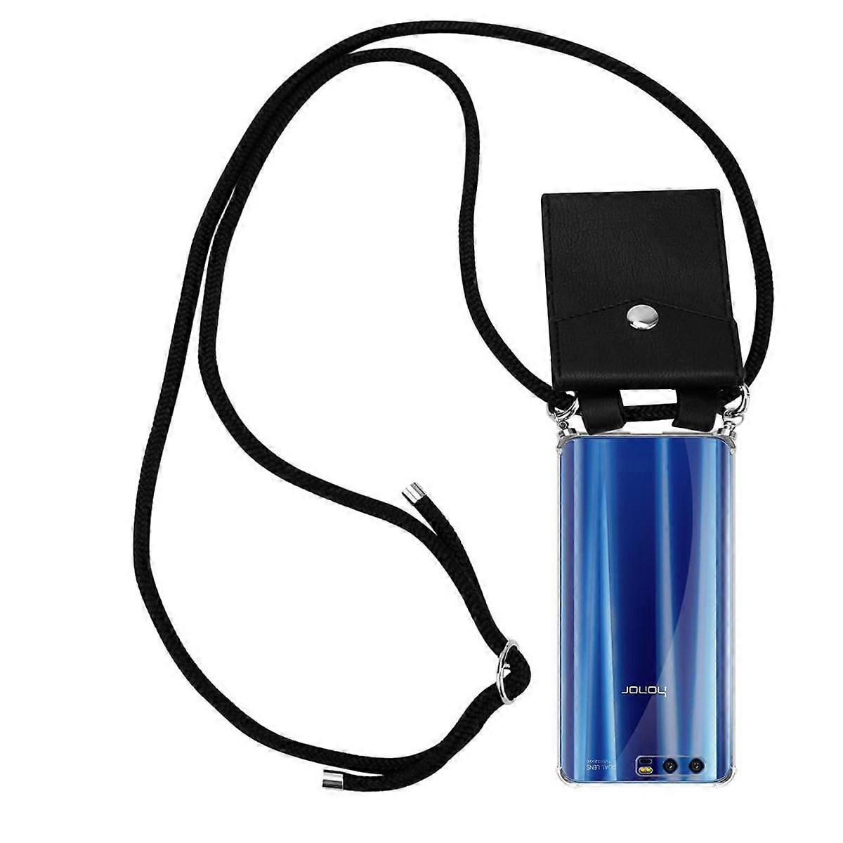 Honor 9 Case Silicone Case - Cord with Silver Elements