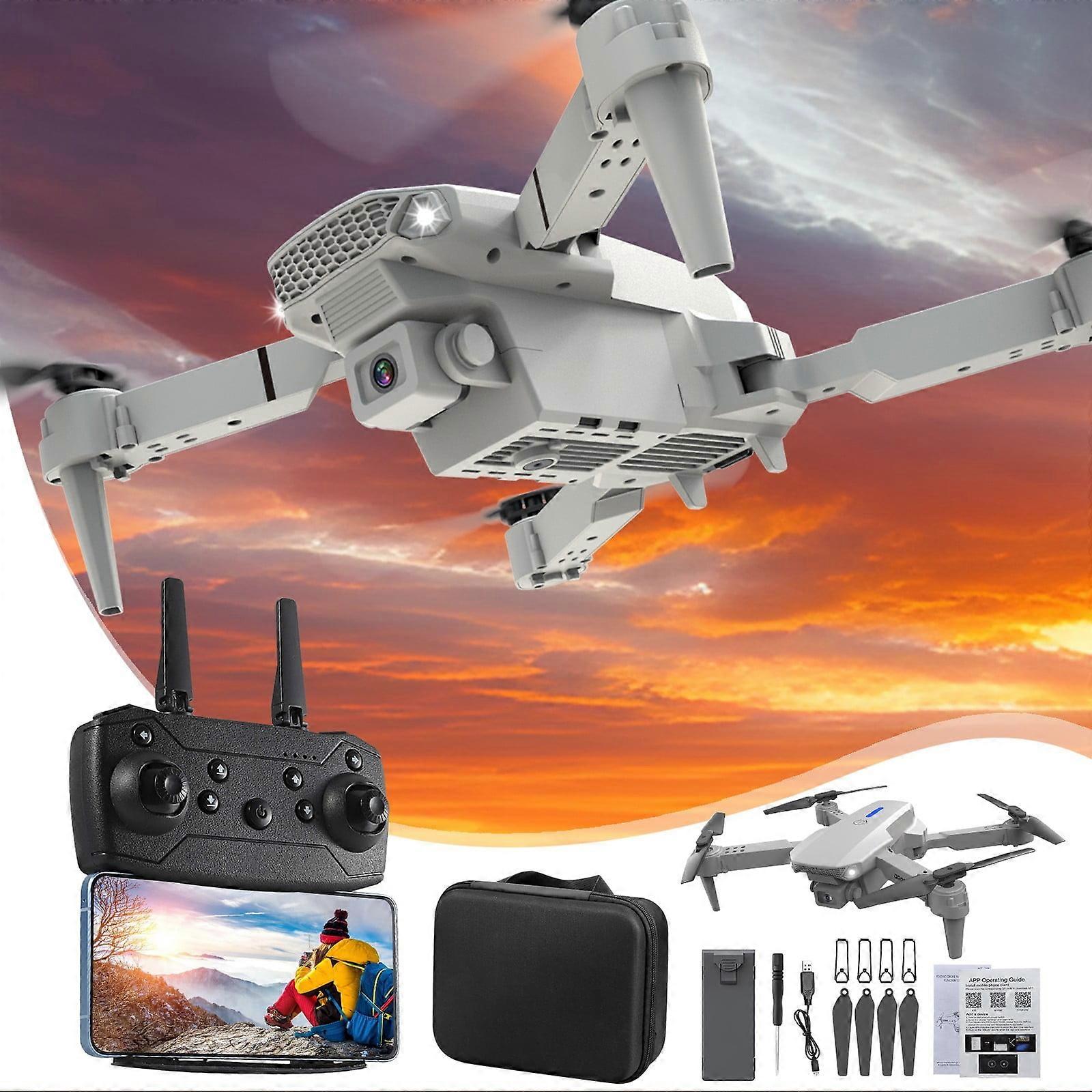 Viflosae Drone with 1080P HD FPV Camera, Altitude Hold, Headless Mode, Speed Adjustment, Compatible with Remote Control - Toys for Kids