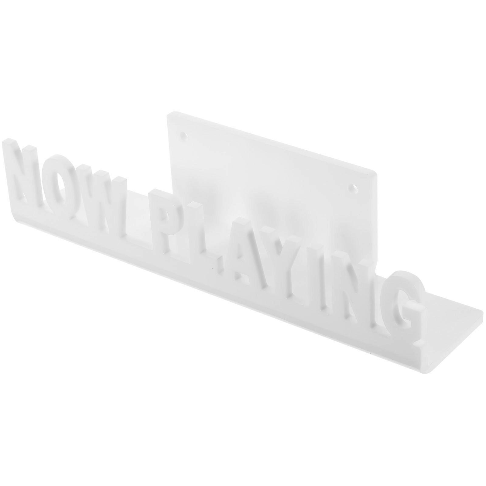 Wall Mount Vinyl Record Holder Shelf Acrylic for Storage 5Pcs