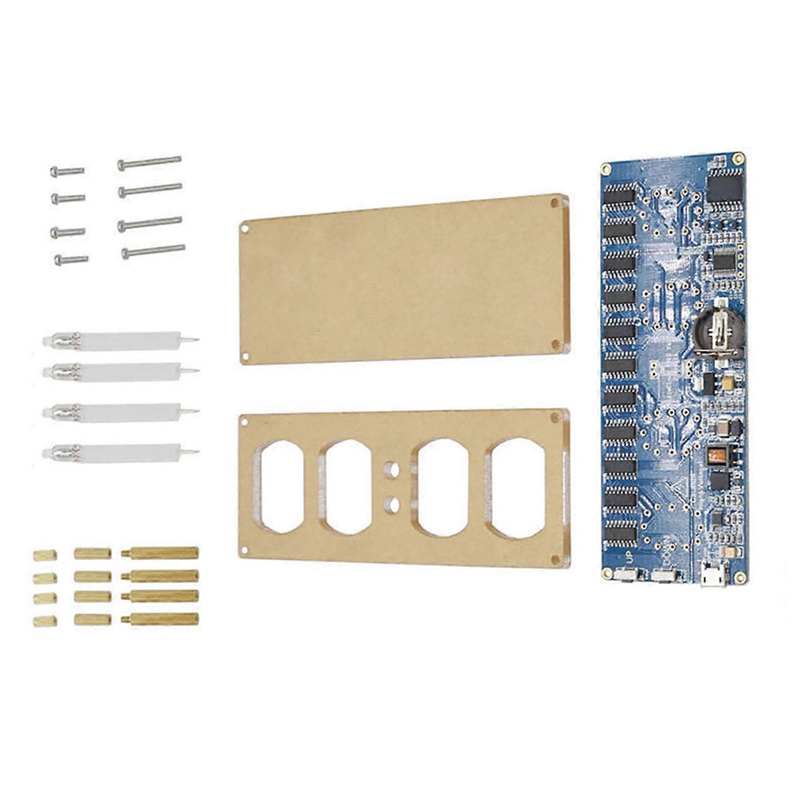 Programmable Time Display Circuit Board for DIY Electronics Projects for Hobbyists Seeking Versatile Clock Features