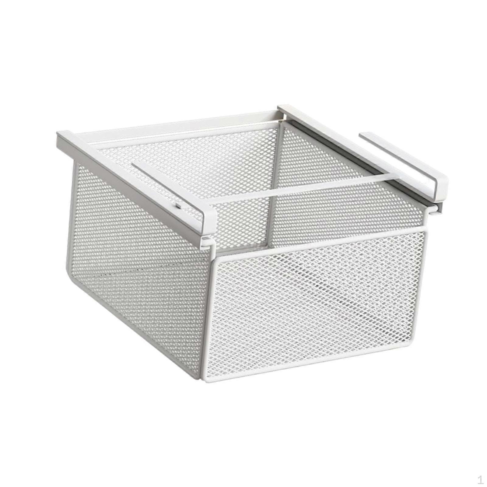 Hanging Shelf for under-shelf Baskets Attachment to , Storage Basket The Wardrobe, Organizer