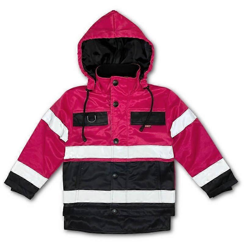 Jacheta de lucru căptușită roz / negru