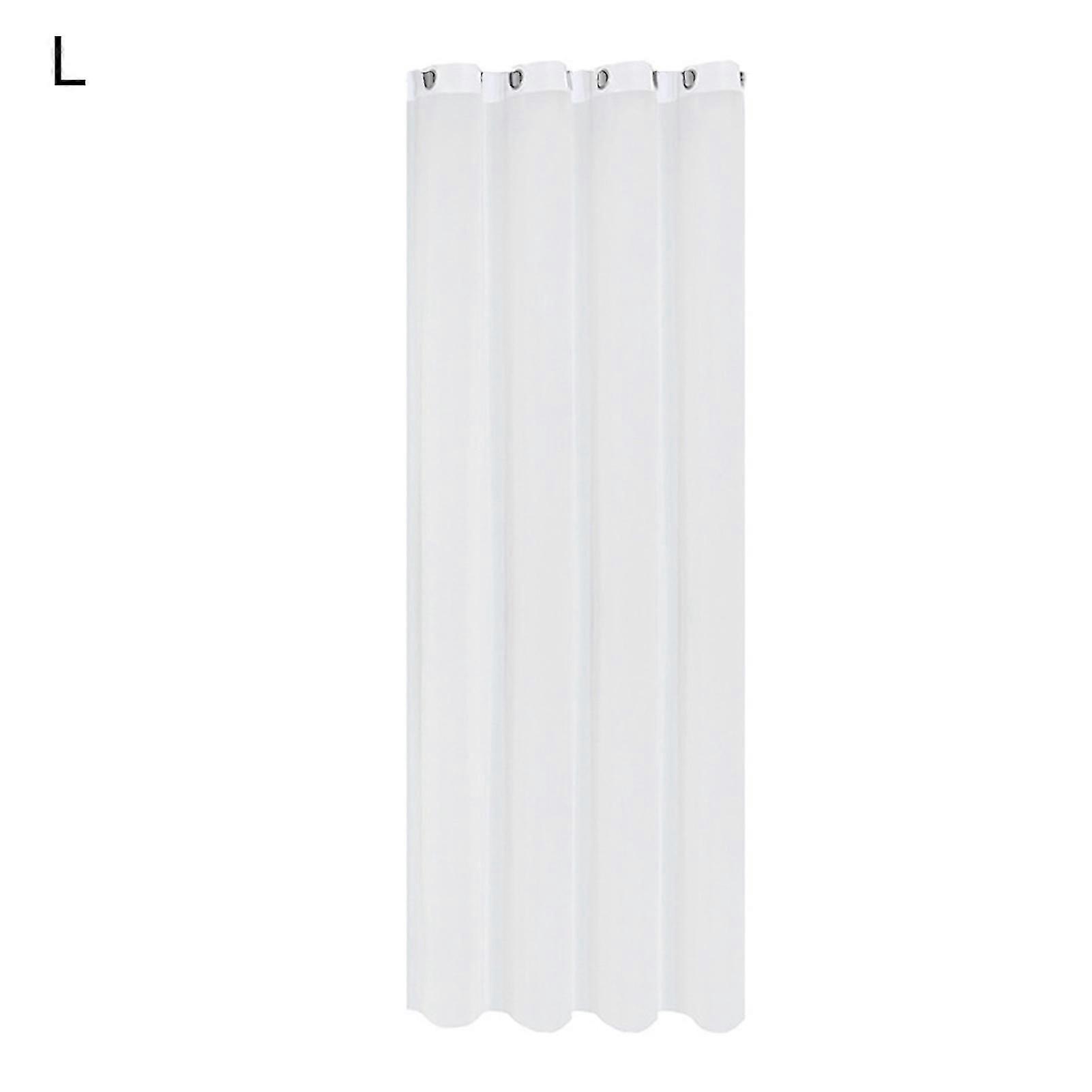 Sheer Curtains Light Diffuse Thick Polyester Voile Sheer Curtain Panels For Home