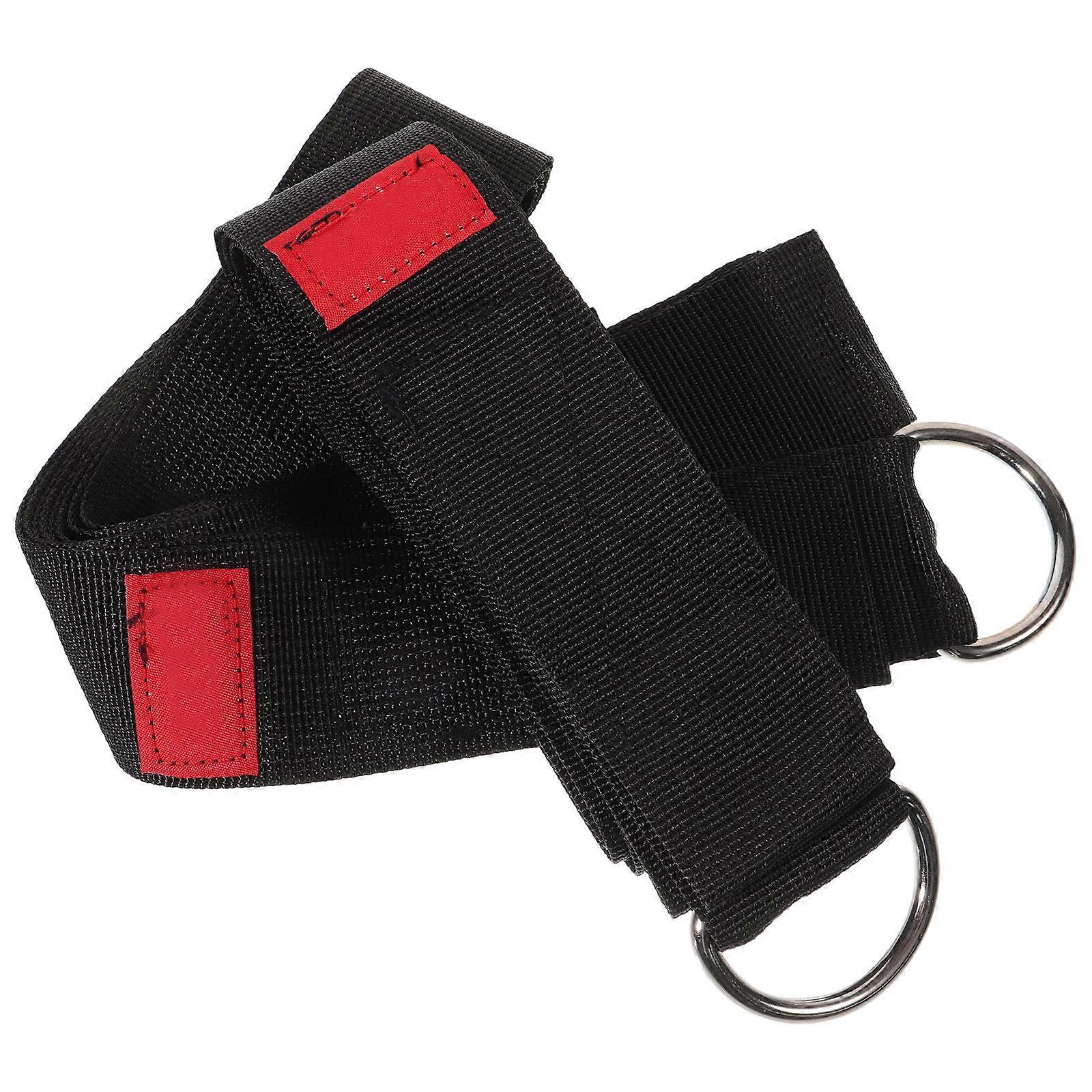 6Pcs Swing Rope Hammock Chair Straps for Hanging Use Black Kit