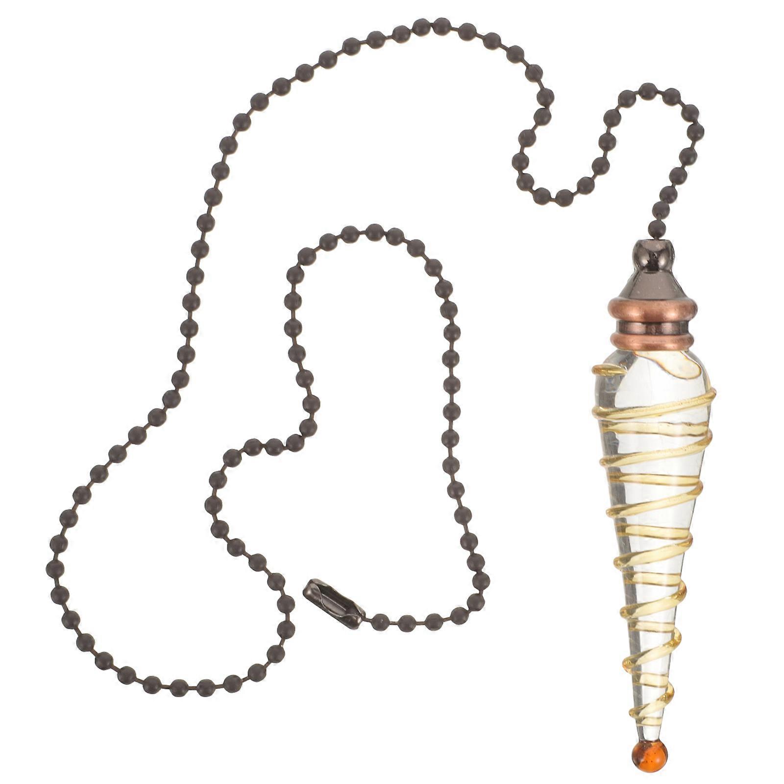 Decorative Fan Pull Chain Multi Color Light Pull Chain for Lamps