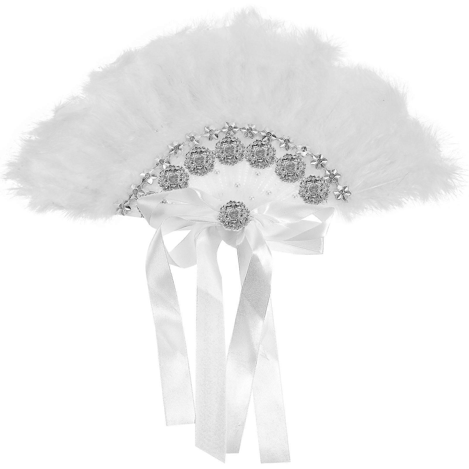 Fan Handheld Rhinestone Fan for Stage Use