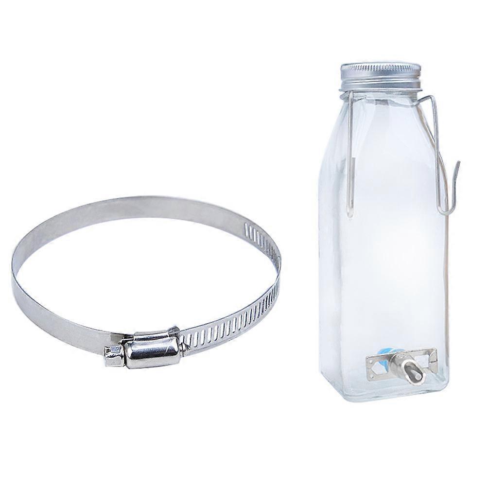 Rabbit Drinking Bottle Small Pet Waterer with Anti-Leak Design 1Set