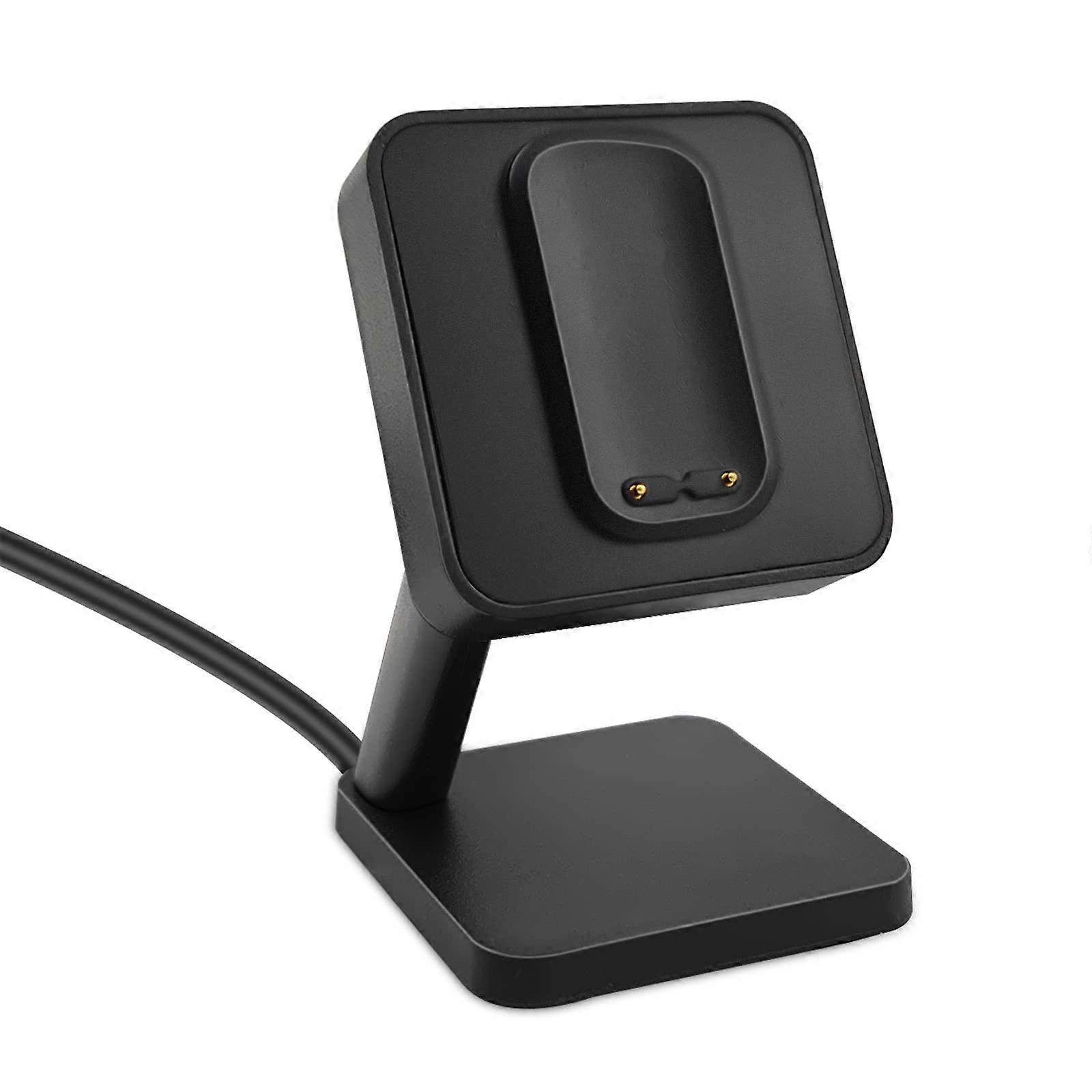 Charger Dock with Cable, Safe Fast Charging Stand for Fitbit Charge5, Luxe and Charge6
