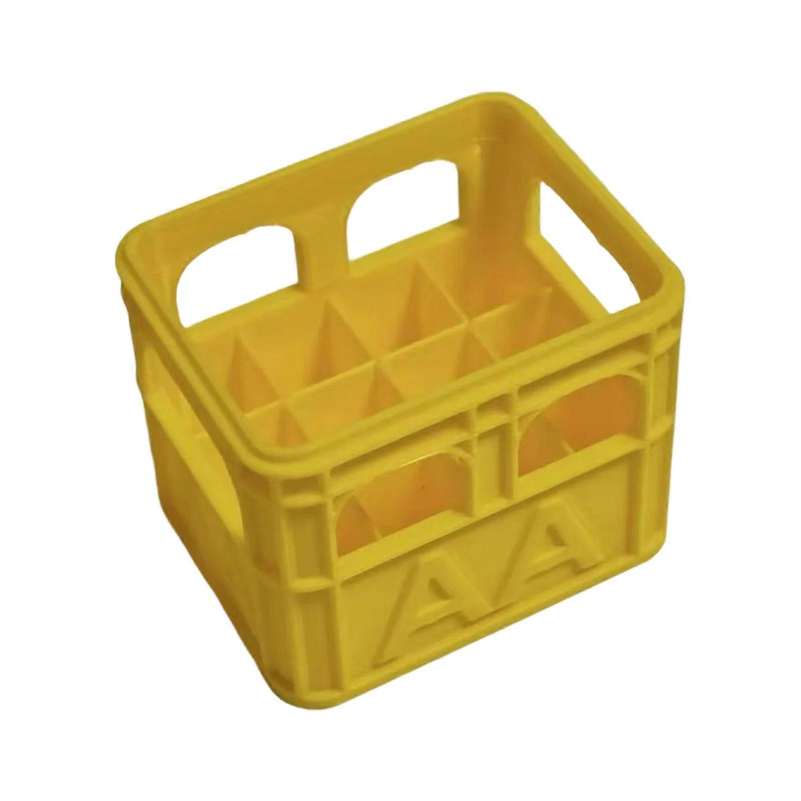 Battery Case Stackable Organiser Durability for 2A 3A 18650 21700 Batteries DIY Customization Large Space Multicolor