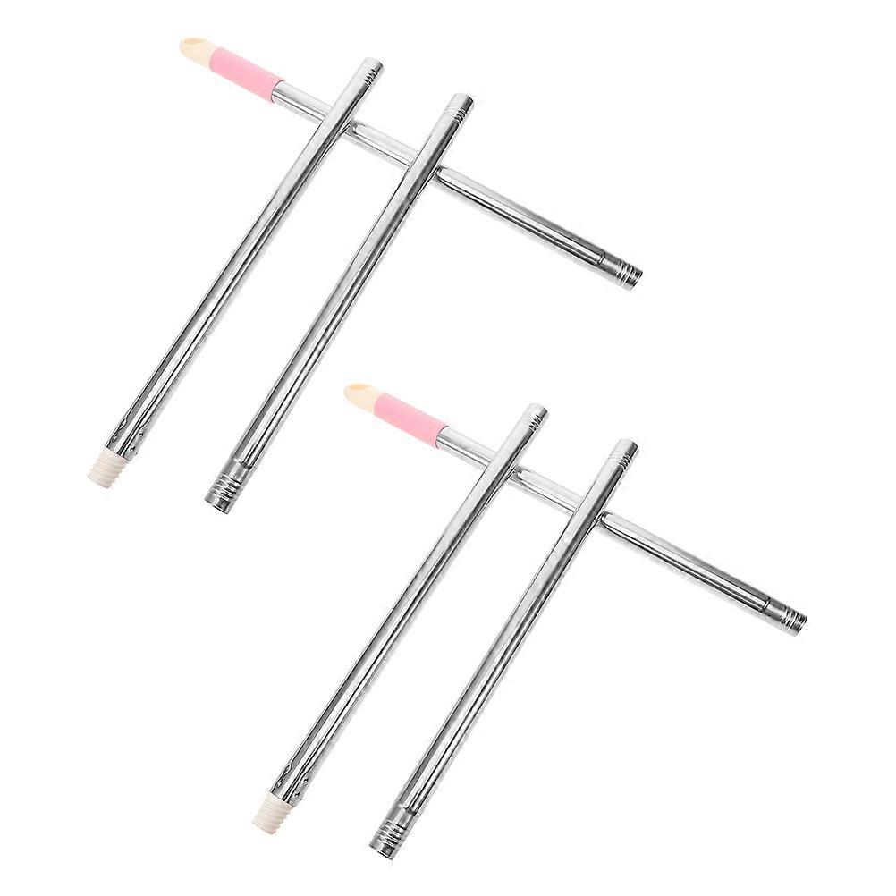 Floor Broom Handle Mop Handle Stick for Kitchen Cleaning 10Sets