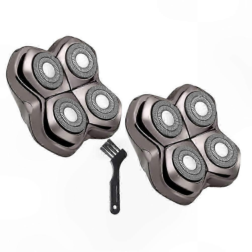 4-Pack Replacement Shaver Heads, Floating Design for Multi Pro Models-Compatible with Gold Silver Platinum Editions