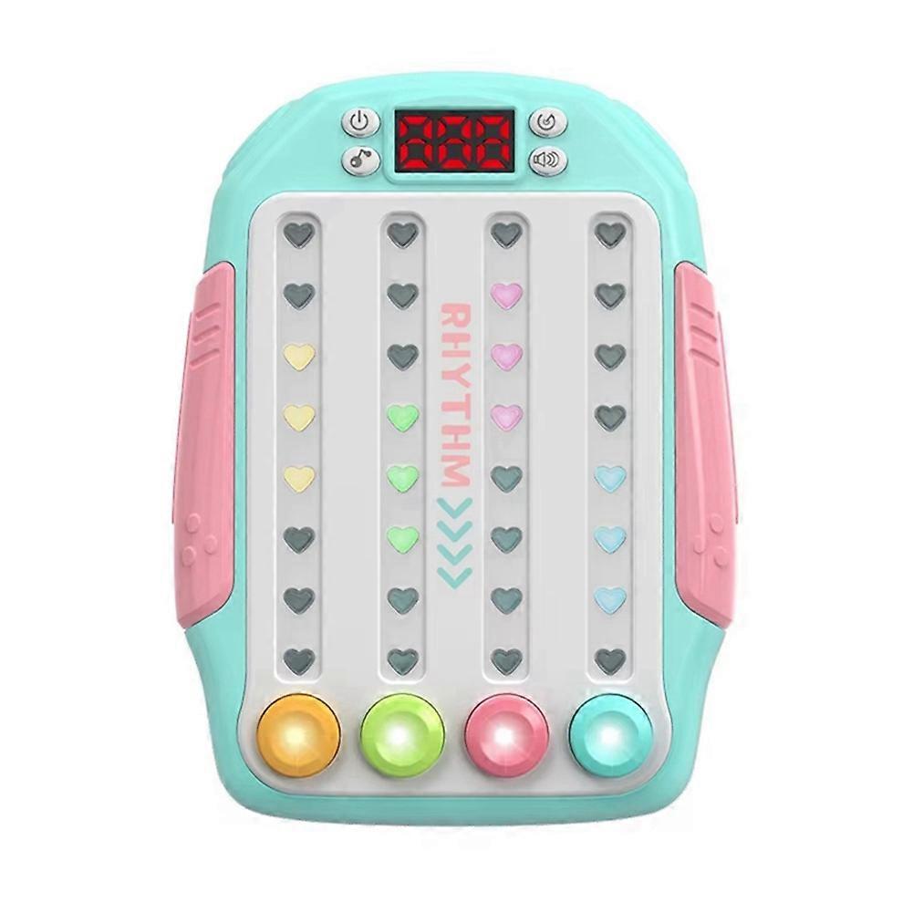 Quick Push Game Oogsensorisch Console Multiplayer Versus Bordspel Dance Master Handheld Gamepad Handtrainingsspeelgoed B