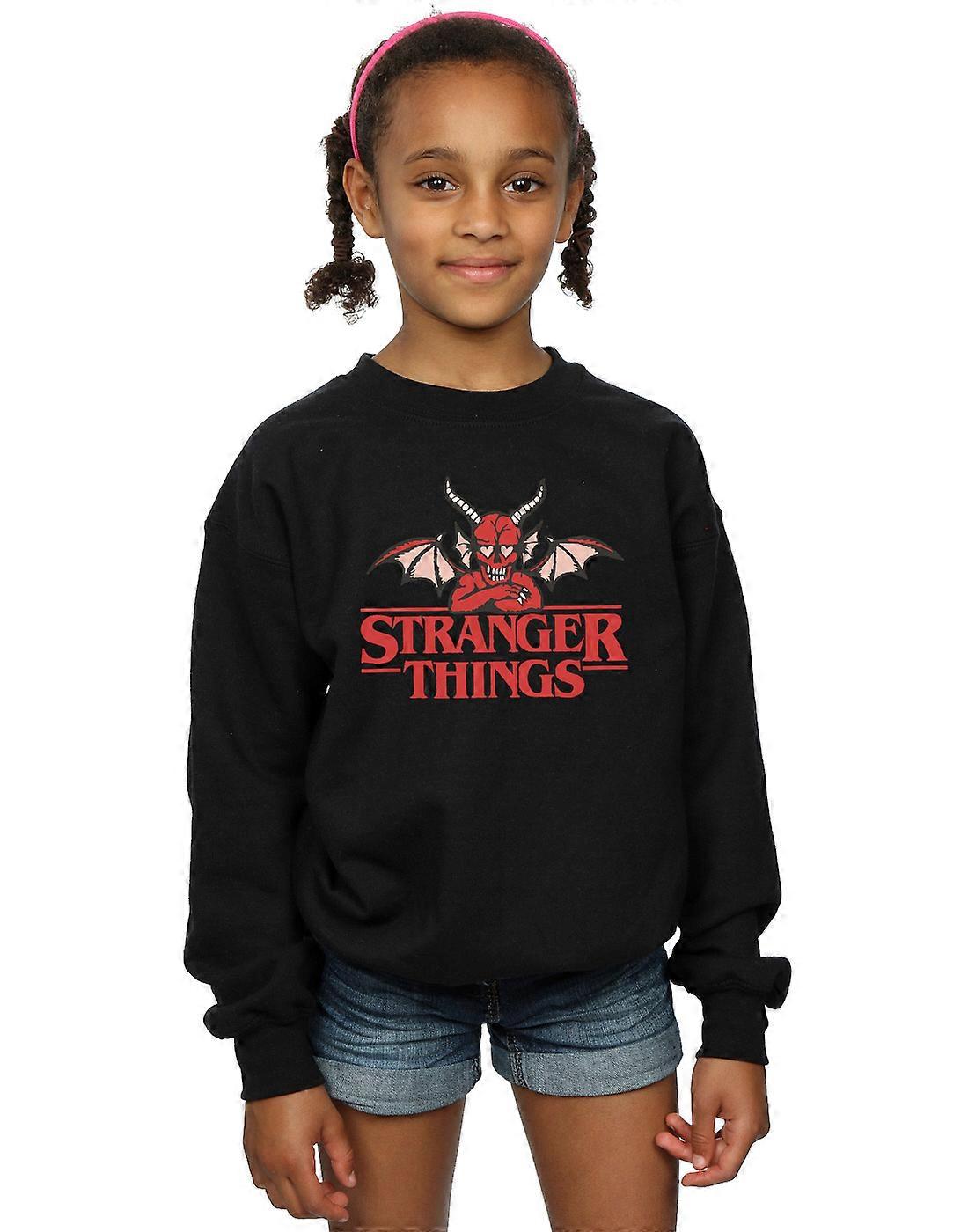Netflix Girls Stranger Things Devil Sweatshirt