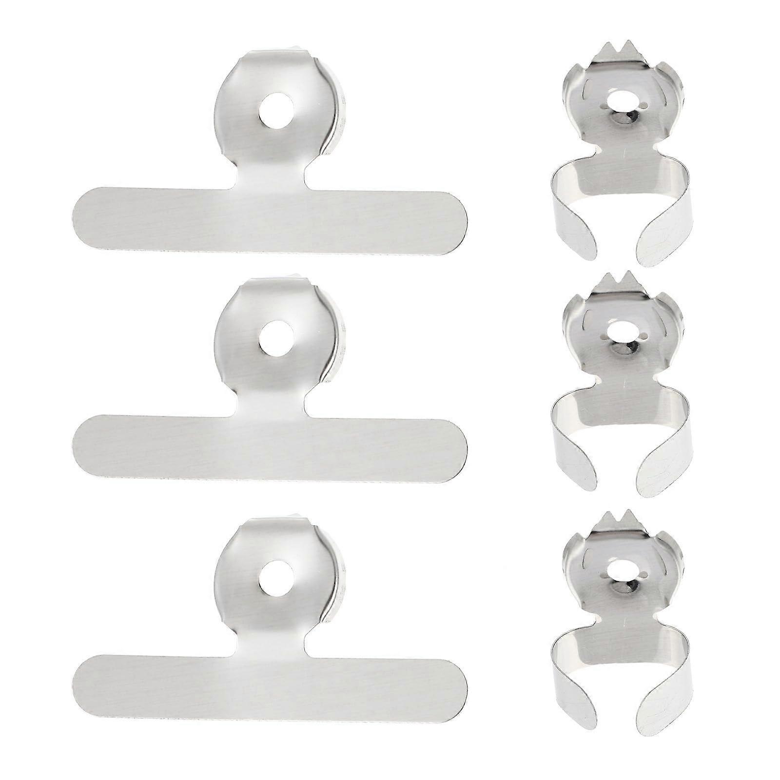 6Pcs Stainless Steel Vegetable and Fruit Peelers MultiFunctional Kitchen Tools Easy Clean