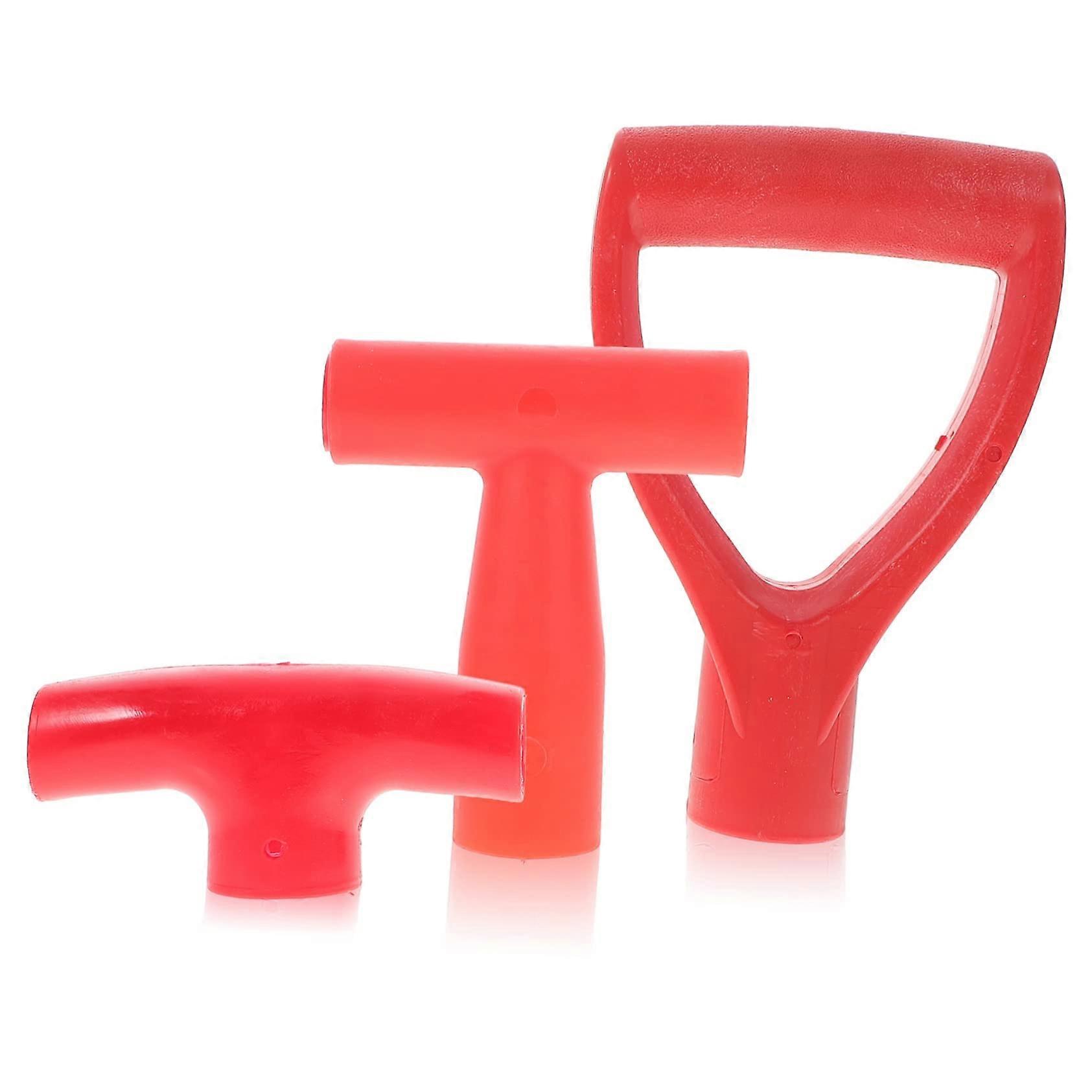Shovel Handle Replacement with Ergonomic DShaped Grip for Enhanced Control and Quick Installation