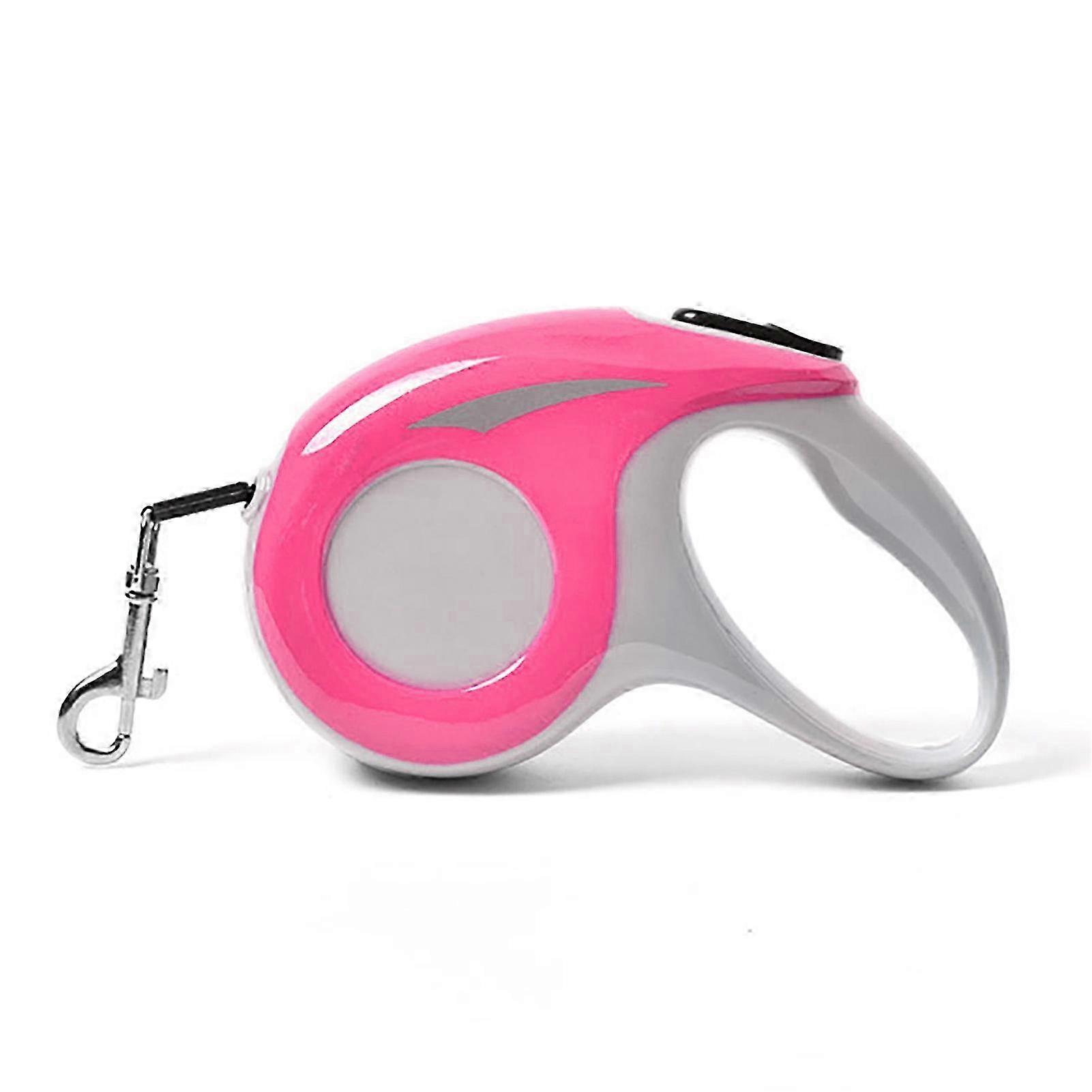 Retractable Dog Leash with One Button Lock for Pets, Tangle-Free Nylon Tape