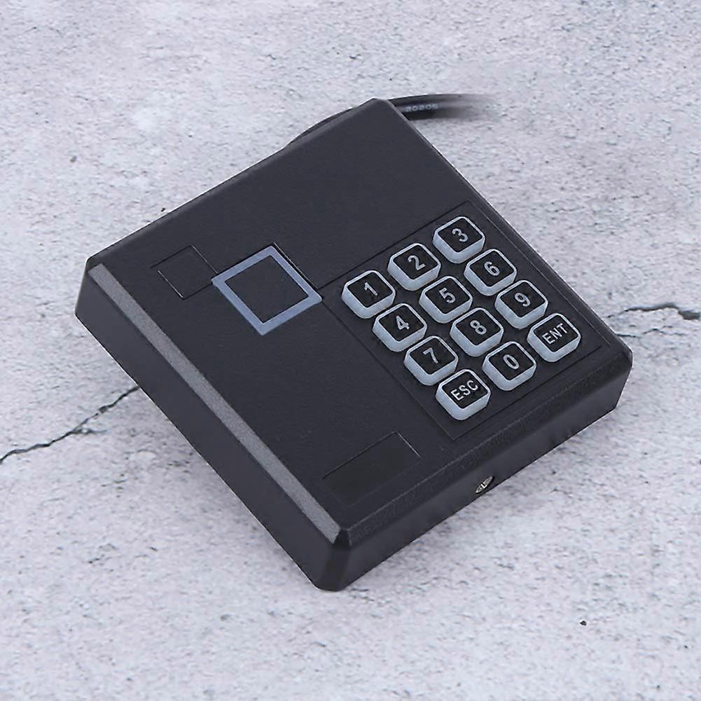 Access Control System with Metal Keypad and Card Reader, Weatherproof Electric Door Strike for Secure Entry