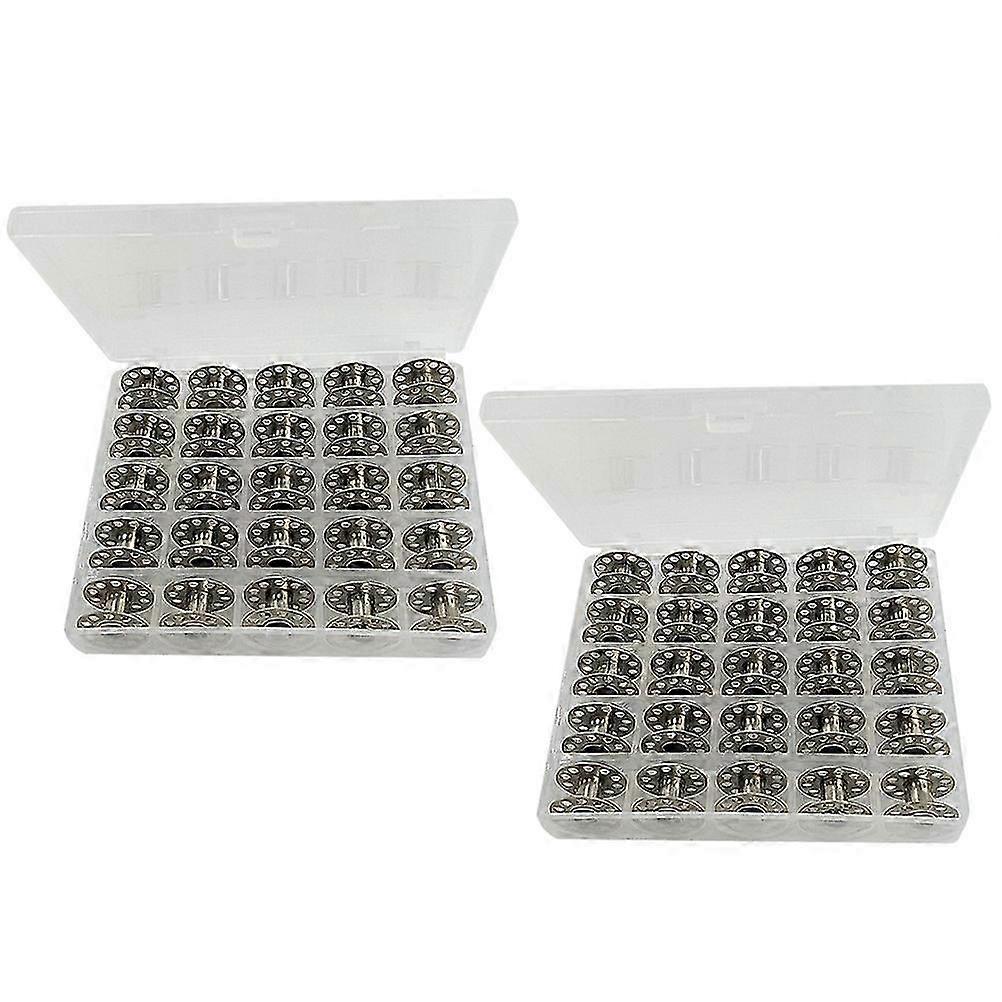 Sewing Bobbins Case Ring Case Holder for Bobbins Storage 6 Boxes