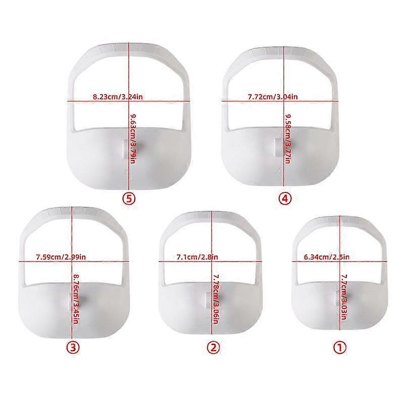 Beard Styling Template 5-Piece Beard Styling Set Beard Trimming