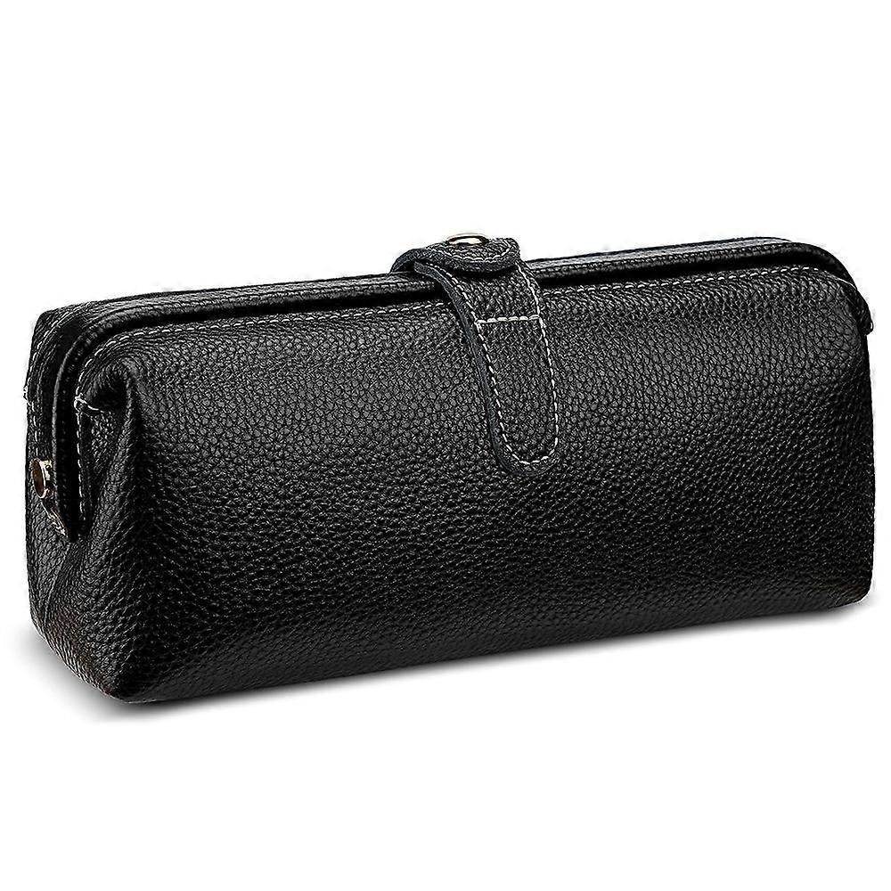 Convenient Washing Leather Makeup Tool Storage Bag